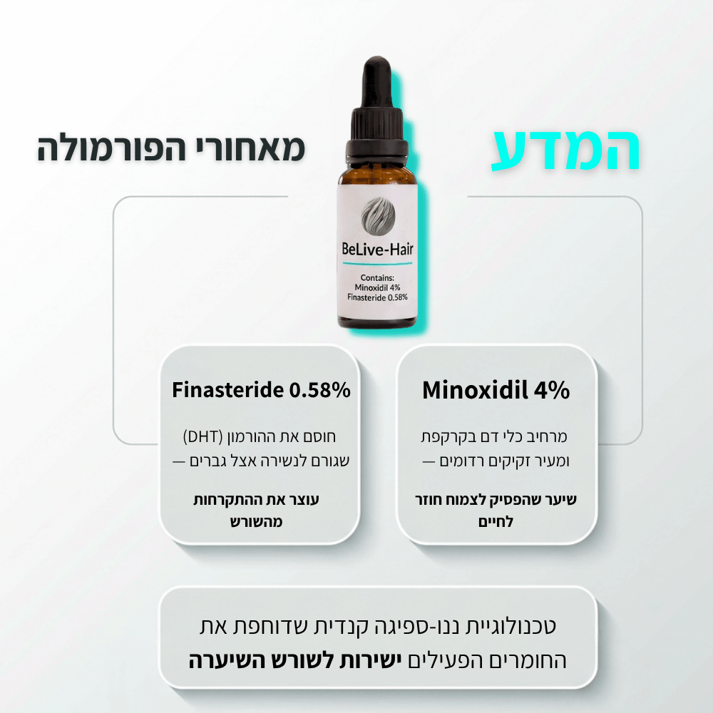 תוכנית PROXIUM — טיפול וליווי רפואי לשיקום השיער