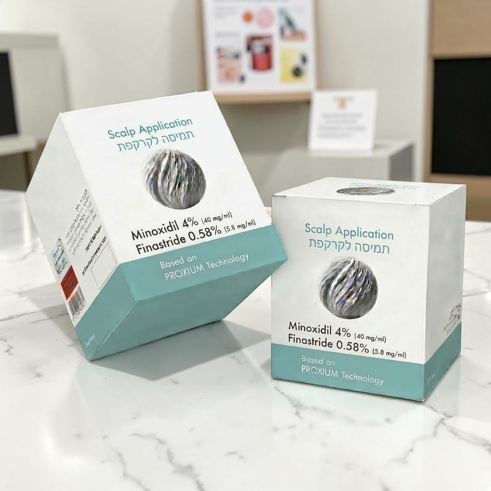 פורמולה רפואית PROXIUM לשיקום ועיבוי השיער לגבר